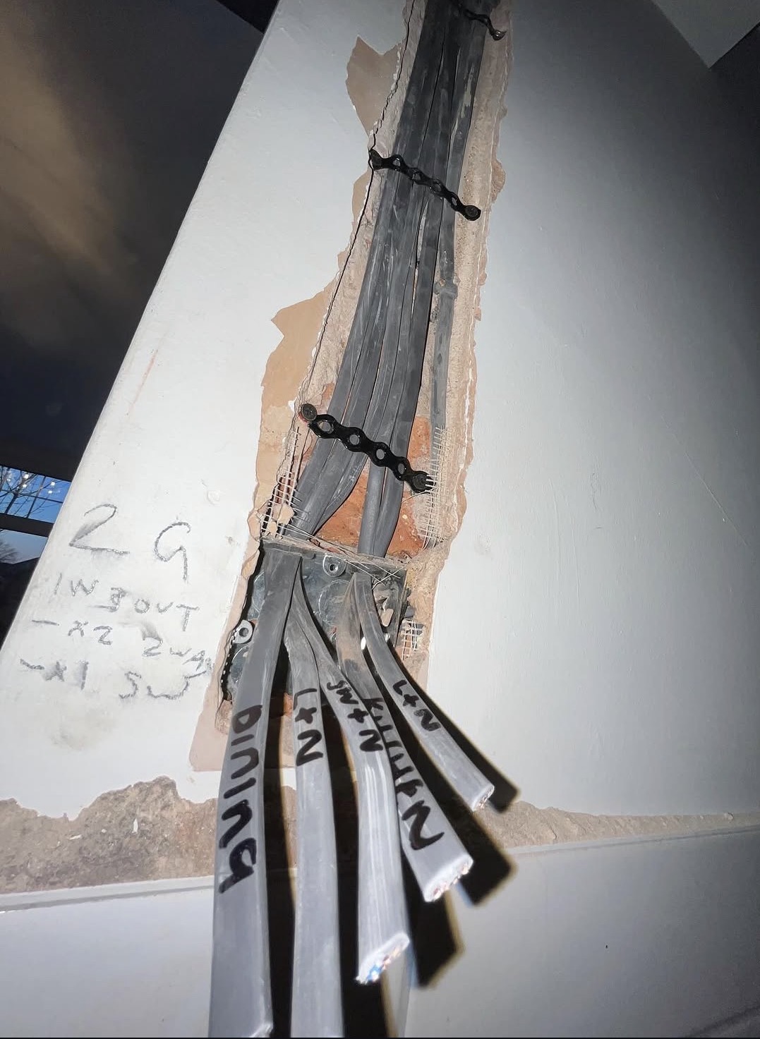 1st Fix — Wiring